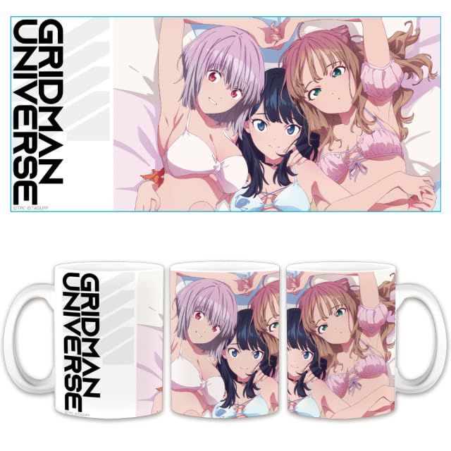 Gridman Universe Mug Rikka & Akane & Yume