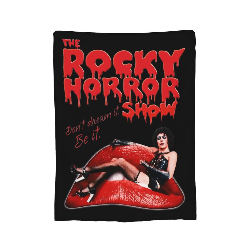 The Rocky Horror Picture Show Coral Fleece Plush Soft Blanket for Bed Car Sofa  MultiFunction Lightweight Throw
