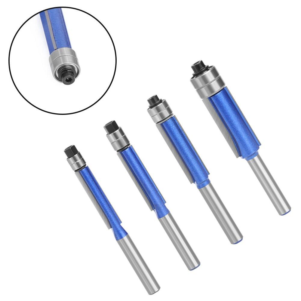 1/4 Shank Router Bit 45# Steel Smooth Running Wood Trim