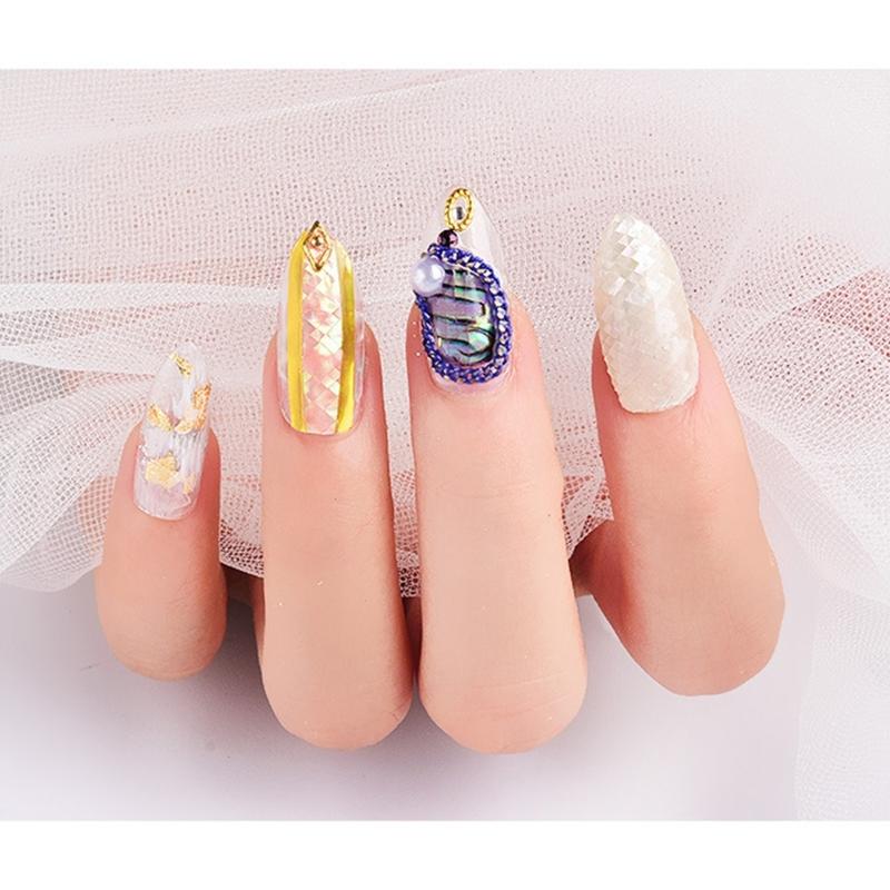Abalone Shells Sticker Sheet Self Adhesive for Jewelry Making Craft Photo Album Phone Case Embellishment