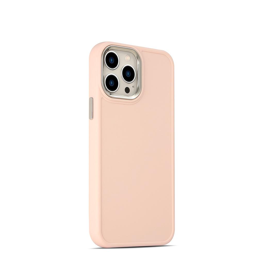 Electroplating Lens IPhone 15 Suitable for IPhone Case 12 Soft 11 Silicone 13 Solid Color 15 Pro Protective Case