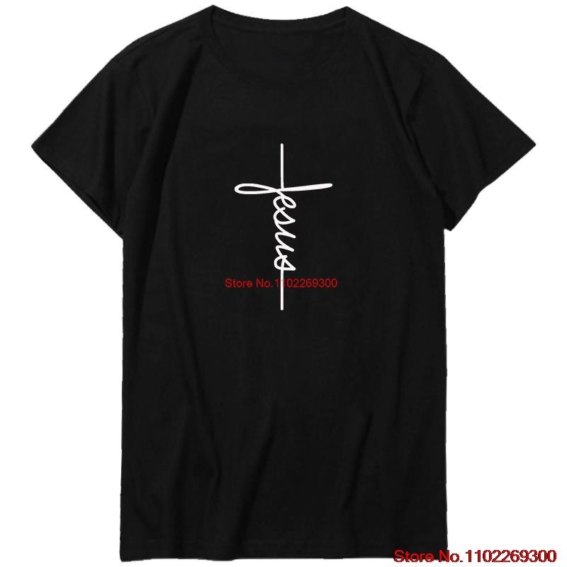 

Религиозные Сигнатурные Крест Любовь Мода Графические Футболки Хлопковые Футболки с Коротким Рукавом Футболка с Коротким Рукавом Новые Рубашки и Футболки S