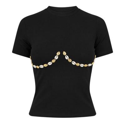 Never Fully Dressed Womens/Ladies Shell T-Shirt