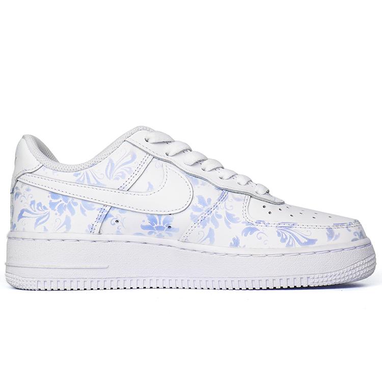 Nike Air Force 1 Low top Skateboard Shoes Women's Pure White DD8959-100(Team-)