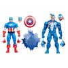 Hasbro Captain America Et Venom Action & Toy Figures 15 Cm Multicolour