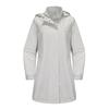 Trench-coat à manches longues pour femme, veste à capuche amovible, coupe-vent anti-éclaboussures, vêtements d'extérieur fins pour l'automne et le printemps