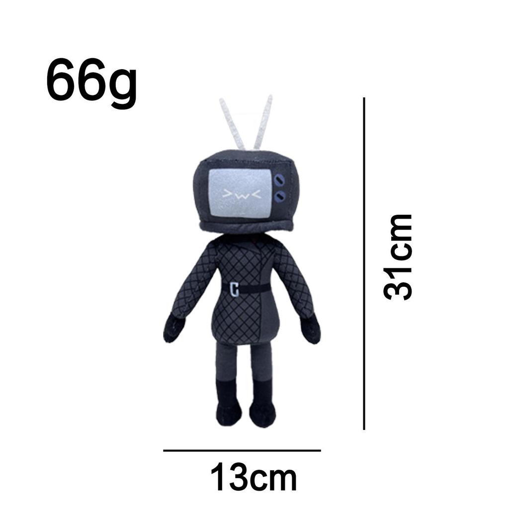 Skibidi Toilet Plush: YouTube Horror Adventure Figure Toy