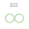 2 Pack Patella Support Silicone Ring for Knee