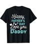 Happy Father's Day T-shirt- Casual Crew Neck T-shirt, Suitable As a Gift for Dad, Machine Washable, Comfortable To Wear,