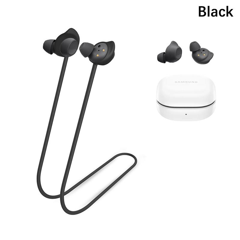 Anti-Lost Strap For Galaxy Buds FE Earbuds Strap Earphones Holder Rope Cable Headset Silicone Neck String Lanyard