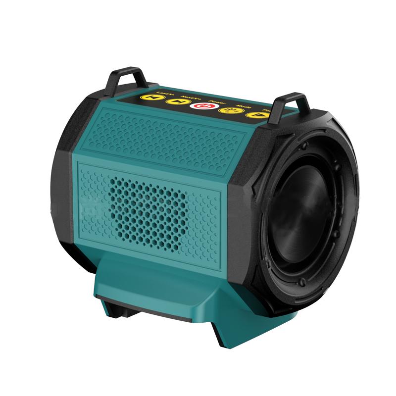 Wireless Bluetooth Speaker, For Makita/Dewalt18V 20V Li-ion Battery IPX 7 Waterproof Portable Speaker Home/Party/Outdoor/Beach