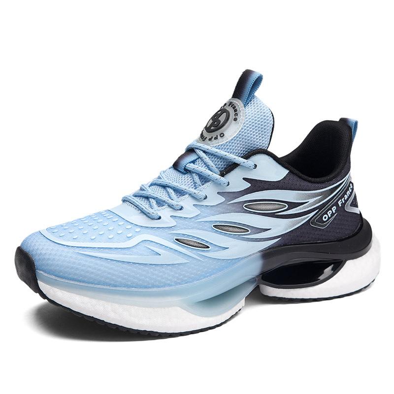 Summer Sports Shoes 2023 New Breathable Ice Silk Mesh Running Shoes Popcorn Men's Shoes Fashionable Versatile Couple Casual Shoes