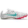 Nike Air Zoom Rival S 9 Spikes 'Paint Splatter White Crimson Jade' Sneakers Casual 907564-101