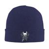 Hollow Knight Gra Czapki Dzianinowe dla Kobiet Unisex Czapki Zimowe Beanie Czapka z Motywem Ducha Kreskówka Ciepła Czapka Akrylowa