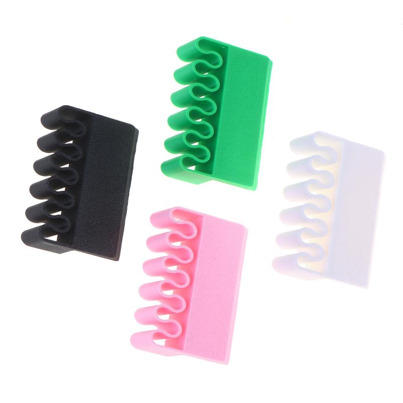 Desk Multi Slot Cable Organizer Clips 5Pcs 3D Printed USB Cord Holder for Home Office Desktop Wire Storage