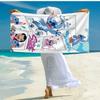 Ultra-Soft Beach Towel with Stitch Theme,Ideal for Pool - Camping, Diving - Perfect Travel Essential, Vibrant Beach Towel.