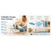 Dog Grooming Hammock Foldable Pet Paw Bathing Wash Hammock Stand for Dogs and Cats, Mesh Bath Support for Nail Trimming, Bathing