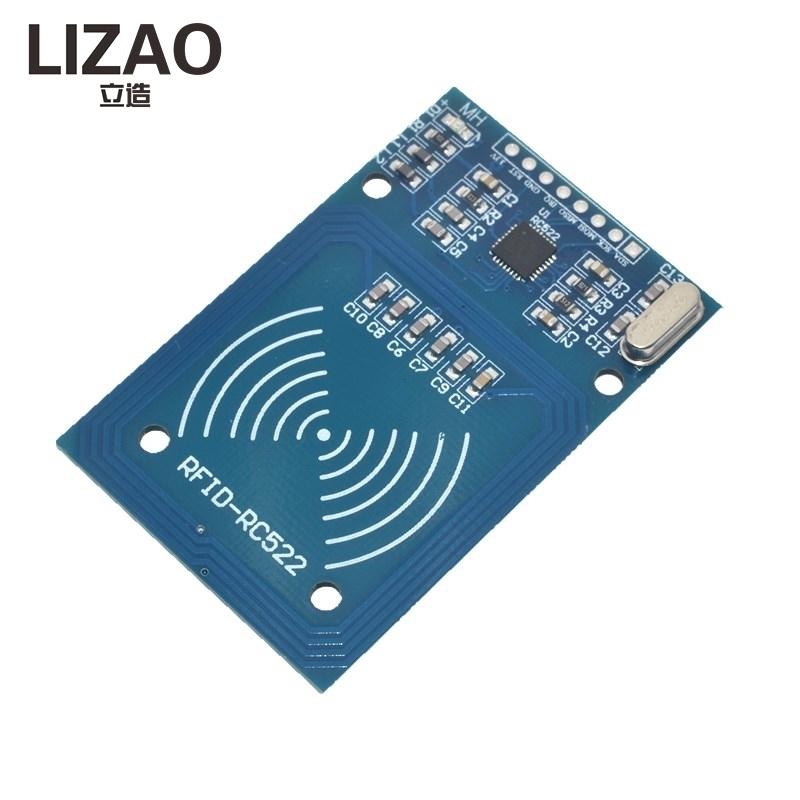 LIZAO MFRC RC111 RFID Card Induction Module Kit, 11.16MHz Reader/Writer with Fudan Card and Key Fob for Arduino Projects