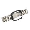 Watch Strap Protective Case Band 2 in 1 Adjusted Stainless Steel Watch Band for