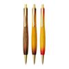Shape Musical Instrument Paint Wooden Shaft Mechanical Knock Gift TGT202 Pencil, Type, 0.5mm [Walnut]