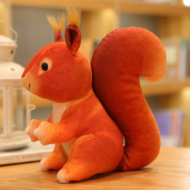 Cute Mini Squirrel Plush Toy - Children's Comfort Gift