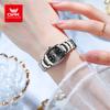 OPK 8112 Women's Quartz Watch Barrel Shaped Steel Belt Waterproof