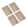 4PCS Reusable Burlap Bags Potato Onion Sacks for Vegetable Food Storage Family Party Outdoor Lawn Games 50x70CM