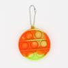 Colorful Silicone Keychain Bubble Toy - Mouse Killer Pendant and Educational Decompression Tool