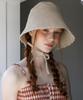Tatiana Shoe Lace Knit Crochet Ribbon Bucket Hat Ht8184 2 Colors