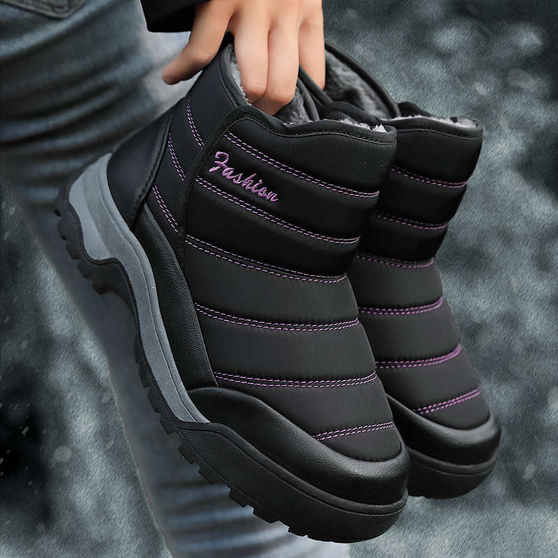 Fashion Snowshoe Snow Booties Women's Sneakers Black Tennis Shoes Blue Brown Boots For Women Sport Lowest Price First Degree Brand