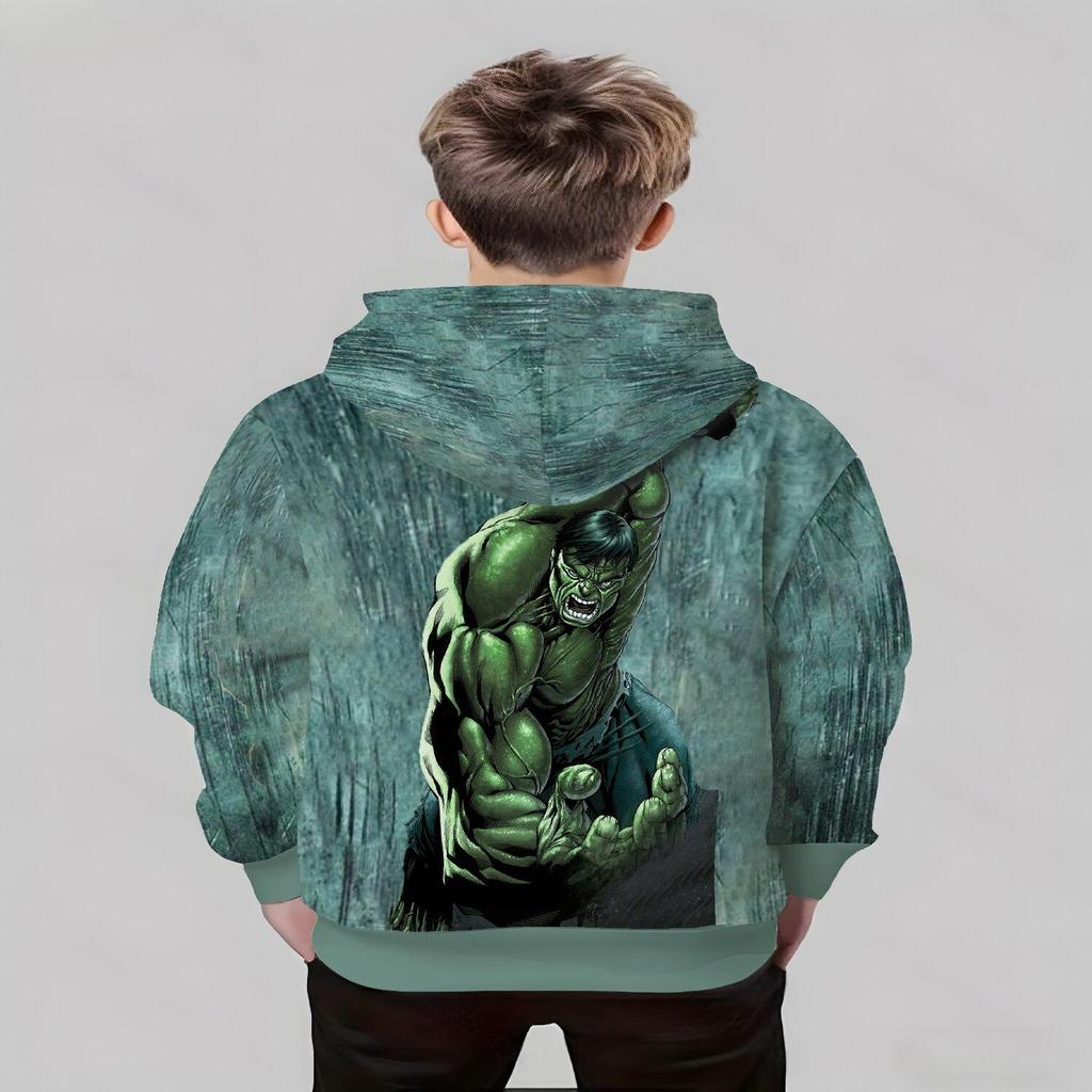 Boys and Girls 3D Printed Sports Fashion Hoodie Casual Fashion Comfortable Hoodie