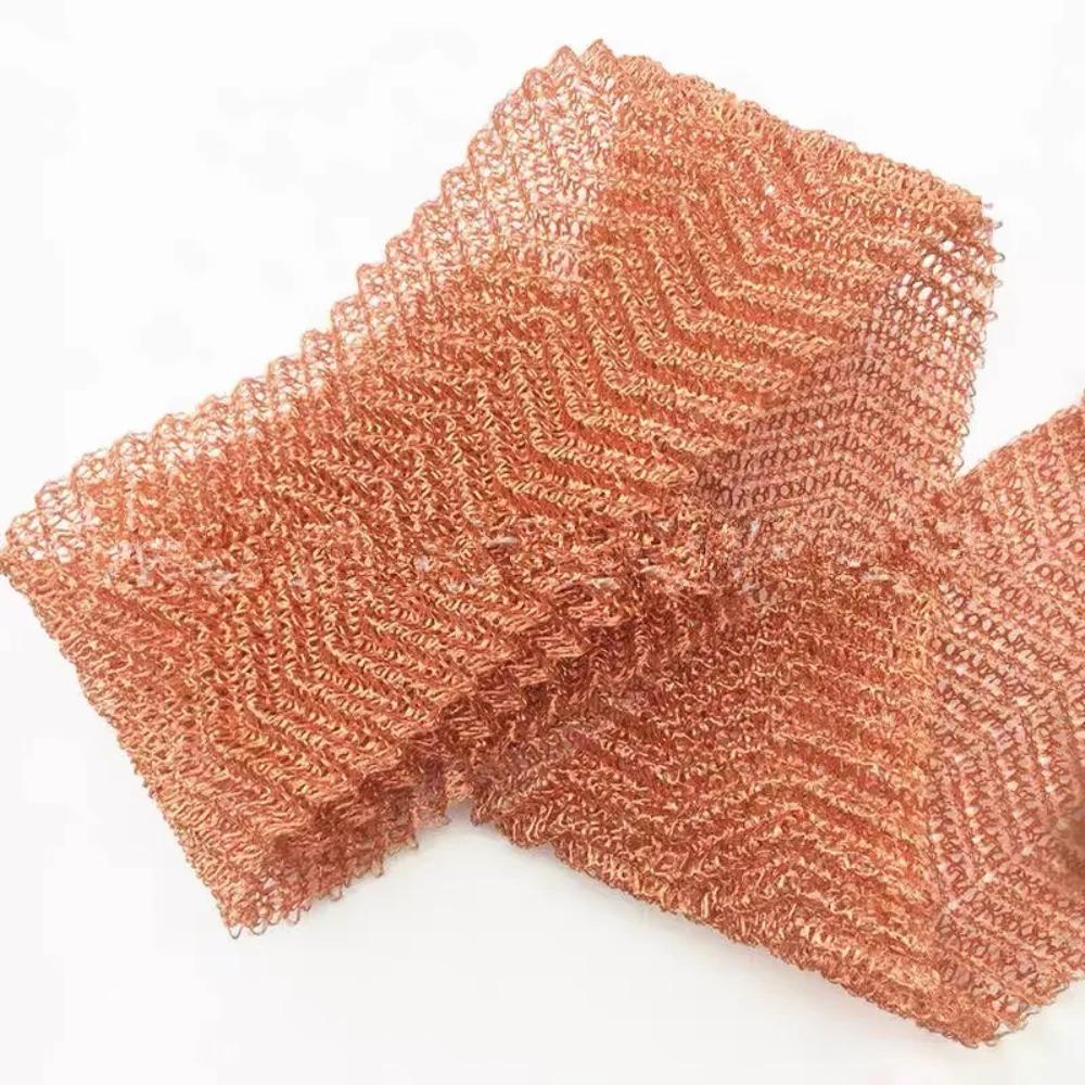 Convenient Pure Copper Wire Mesh Durable Woven Screen Filter Anti-snail Filter  Column Packing
