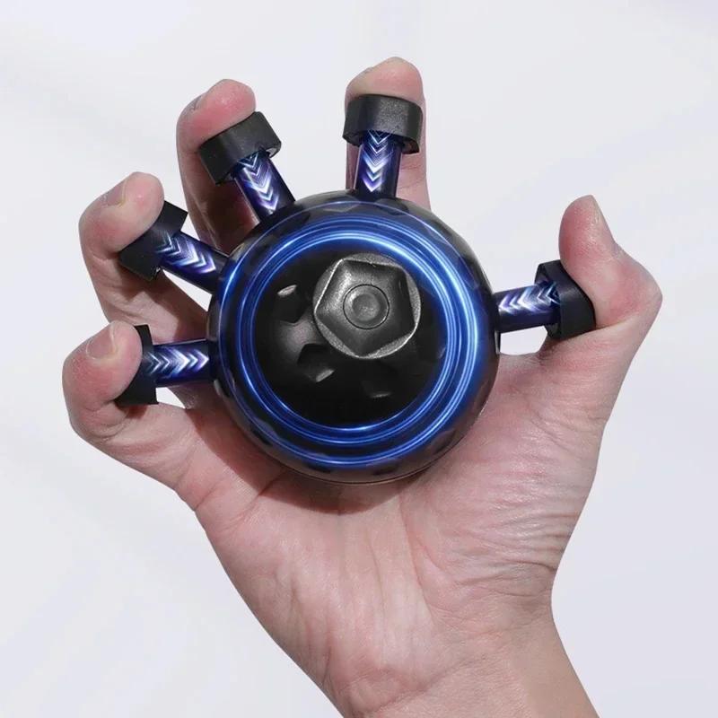 Strengthening finger exerciser, hand clamp exerciser, five-finger power device, rock climbing finger exerciser