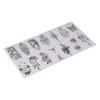 14pcs Temporary Flower Animal Tattoos Paper Waterproof Fake Tattoo Stickers Sets