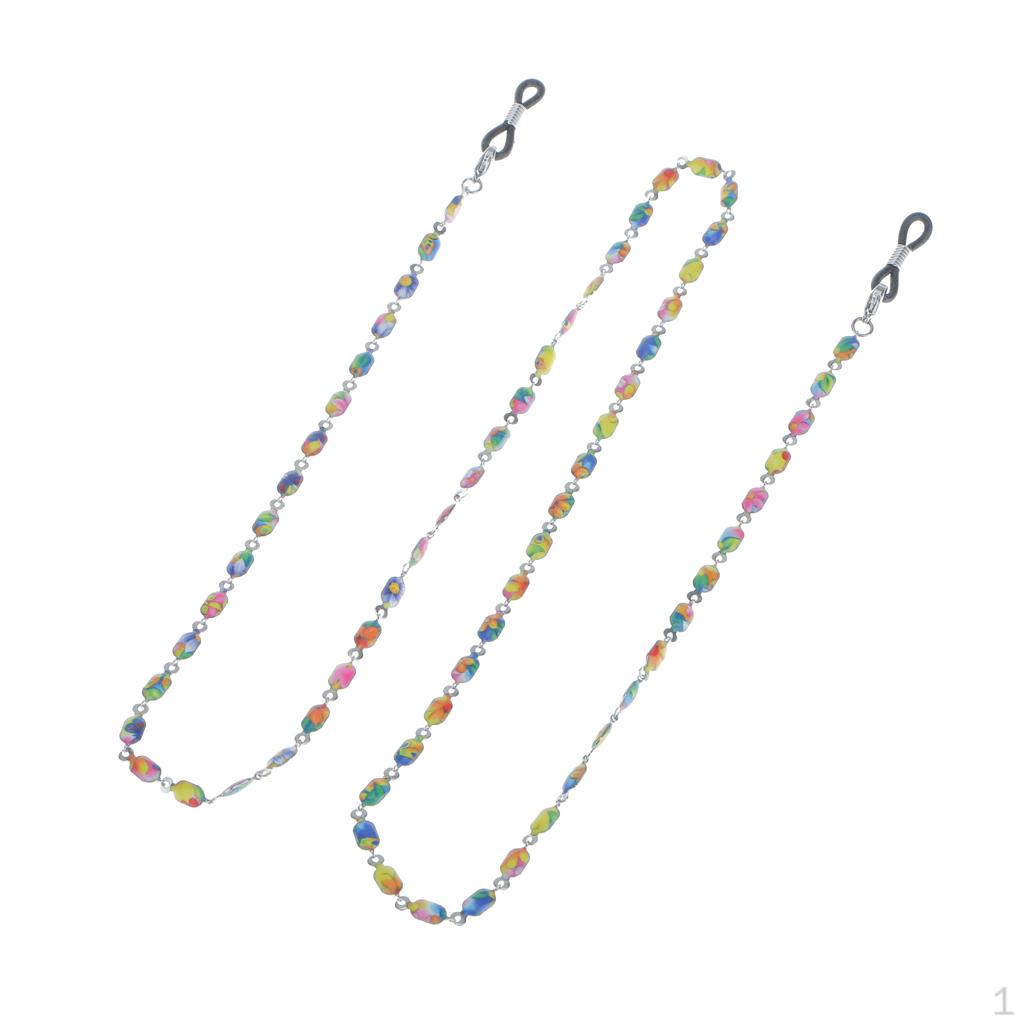 

Цепочка из нержавеющей стали для очков, солнцезащитные очки, шейный держатель, красочный