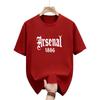 Cotone t grafica Gunners maglietta 100 magliette uomo TShirt maglietta nera pacco uomo t uomo cotone tinta unita per