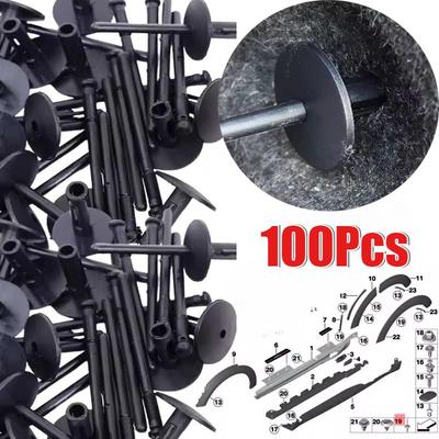 Blind Mudguard Bumper Fastener Plastic Rivet Clips Auto Replacement Accessories Bumper Door Trim Plastic Rivet Retainer