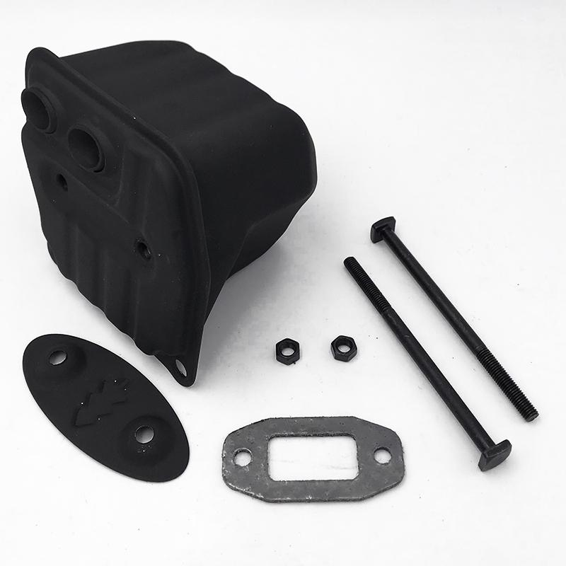 Silencer Kit For 4500 5200 5800 Two Holes 45cc 52cc 58cc Chainsaw Replace Set Silencer Kit For 4500 5200 5800 Two Holes 45cc 52cc 58cc Chainsaw Replace Set