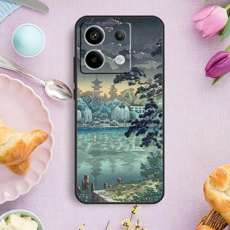 Ukiyo-e Japanese Art Case For Redmi Note 13 Pro Plus Note 12 9 10 11 Pro 9S 10S 11S 12S Redmi 12 10 C 13C Cover