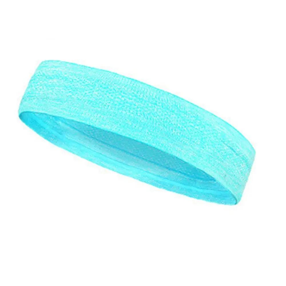 Men's and Women's Ice Silk Silicone Sports Headband Anti Slip Sweat Proof Running Fitness