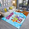 Halloween cartoon comedy adventure movie Scooby-Doo carpet is suitable for living room and bedroom doormats office balcony decorative carpet V5