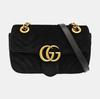 [Usato] Borsa a tracolla mini GG Marmont Serie Logo Vintage Trapuntata in Velluto con Catena - Ottimo #P6DIDQ