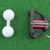 Trening golfowy Podwójna piłka z rurką Trener do układania równowagi Podwójna piłka Pomoc treningowa Narzędzie Akcesoria golfowe Mężczyźni Tata Mąż Prezent