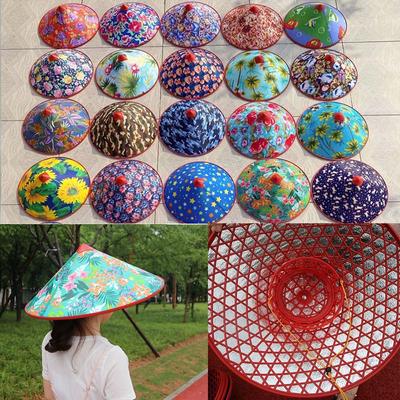 Sunscreen Natural Bamboo Hats Summer Woven Straw Hats New Mexican Dance Hat  Men Women Outdoor
