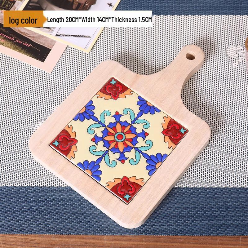 Подставка под горячее из массива дерева: Изолирующая подставка для кастрюль и супниц