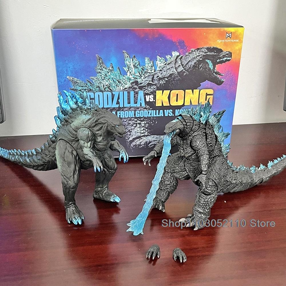 Godzilla Figure 2021 Movie SHM Edition Monster Godzilla Vs Kong Articulated PVC Action Toys Collection Model Birthday Gifts