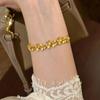 Alloy Hand Bracelet Adjustable Hand Chain Adjustable Gold Butterfly Bracelet  Bridal Jewelry