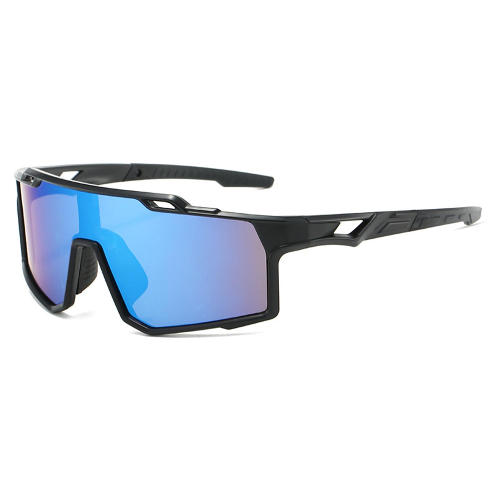 

Polarized Cycling Sunglasses For Men Women UV Protection Outdoor Sports Glasses With Lightweight Frame Windproof Design B