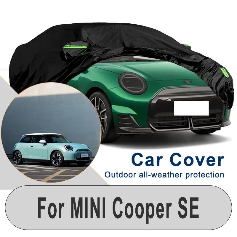Snowproof Dustproof Car Cover for MINI Cooper SE - Winter Summer Outdoor Waterproof Sunproof Auto Protection Accessory