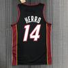 Miami Heat Basketball Jersey Custom Name Number Printed Sportswear Breathable Performance Shirt Men Women